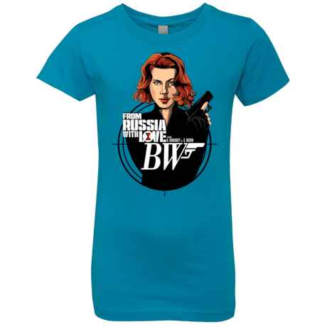 T-Shirts Turquoise / YXS From Russia with Love Girls Premium T-Shirt