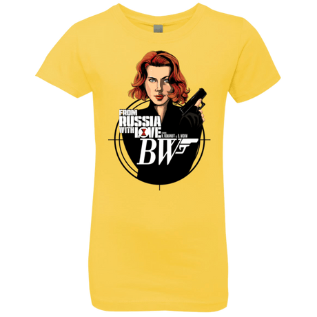 T-Shirts Vibrant Yellow / YXS From Russia with Love Girls Premium T-Shirt