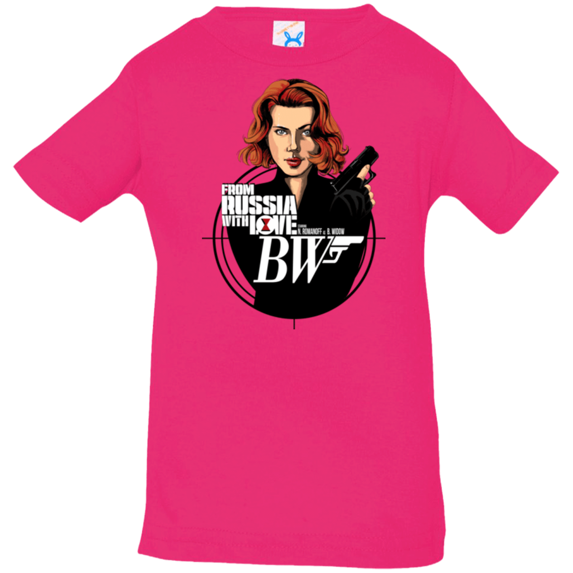 T-Shirts Hot Pink / 6 Months From Russia with Love Infant Premium T-Shirt