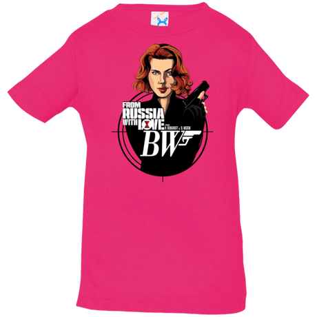 T-Shirts Hot Pink / 6 Months From Russia with Love Infant Premium T-Shirt