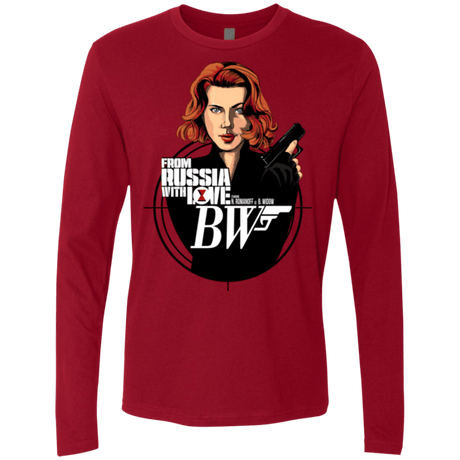 T-Shirts Cardinal / Small From Russia with Love Men's Premium Long Sleeve