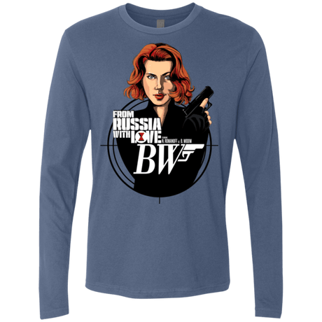 T-Shirts Indigo / Small From Russia with Love Men's Premium Long Sleeve
