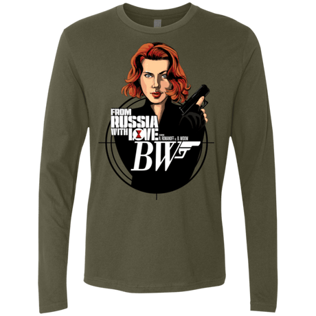 T-Shirts Military Green / Small From Russia with Love Men's Premium Long Sleeve