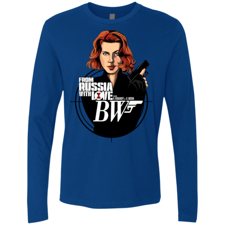 T-Shirts Royal / Small From Russia with Love Men's Premium Long Sleeve