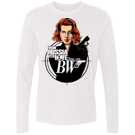 T-Shirts White / Small From Russia with Love Men's Premium Long Sleeve