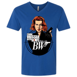 T-Shirts Royal / X-Small From Russia with Love Men's Premium V-Neck