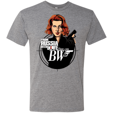 T-Shirts Premium Heather / Small From Russia with Love Men's Triblend T-Shirt