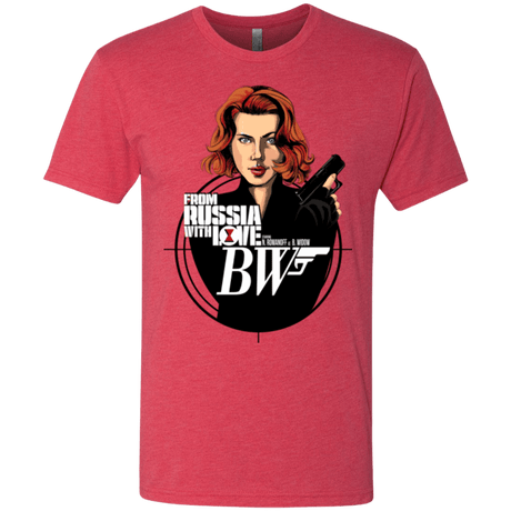 T-Shirts Vintage Red / Small From Russia with Love Men's Triblend T-Shirt