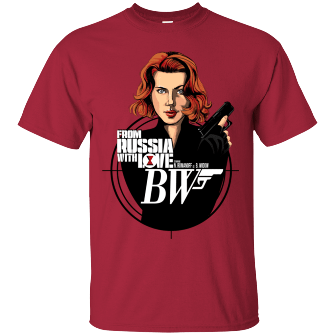 T-Shirts Cardinal / Small From Russia with Love T-Shirt