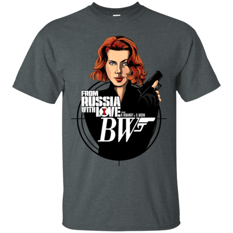 T-Shirts Dark Heather / Small From Russia with Love T-Shirt