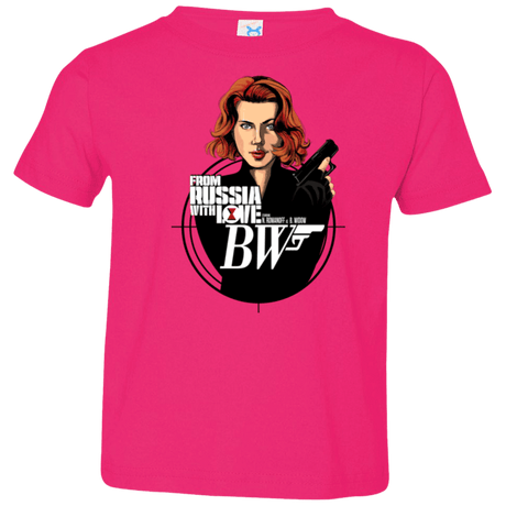 T-Shirts Hot Pink / 2T From Russia with Love Toddler Premium T-Shirt