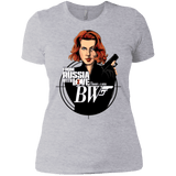 T-Shirts Heather Grey / X-Small From Russia with Love Women's Premium T-Shirt