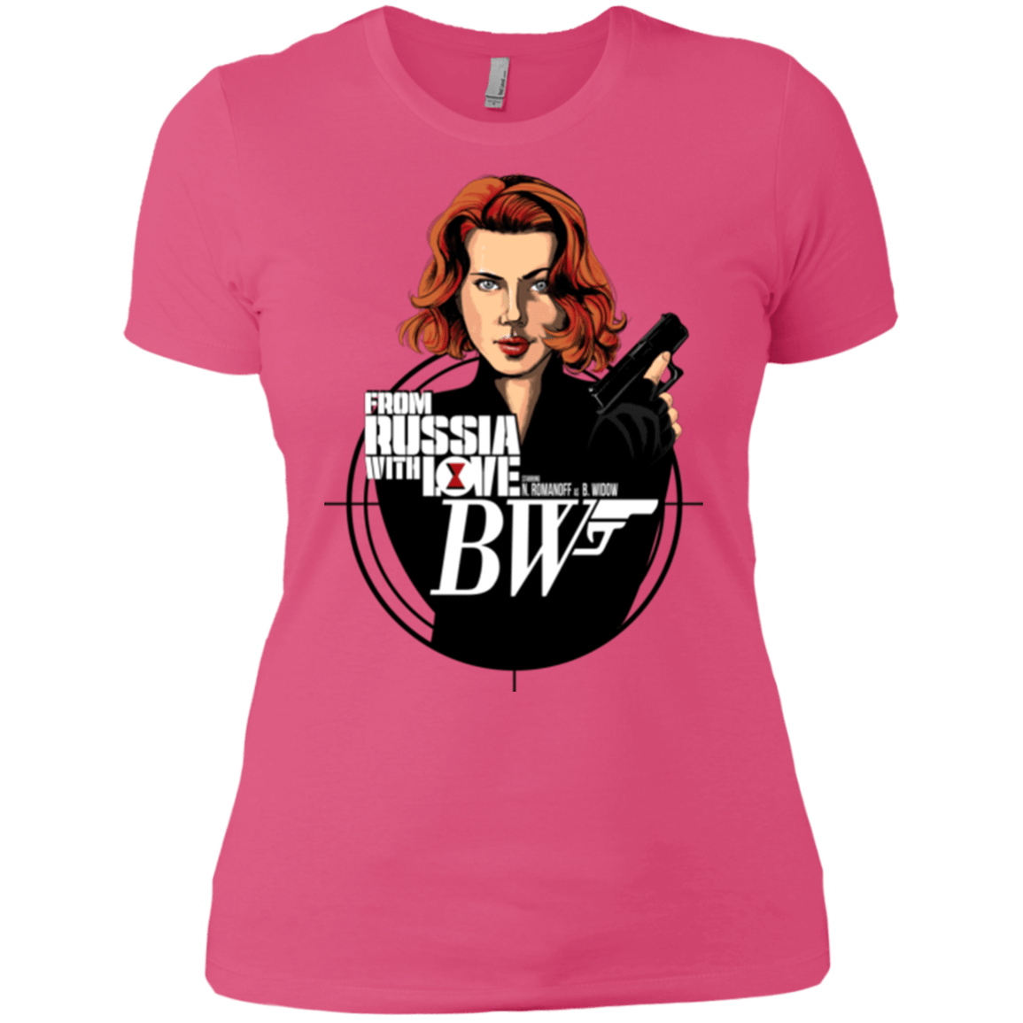 T-Shirts Hot Pink / X-Small From Russia with Love Women's Premium T-Shirt