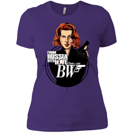 T-Shirts Purple / X-Small From Russia with Love Women's Premium T-Shirt