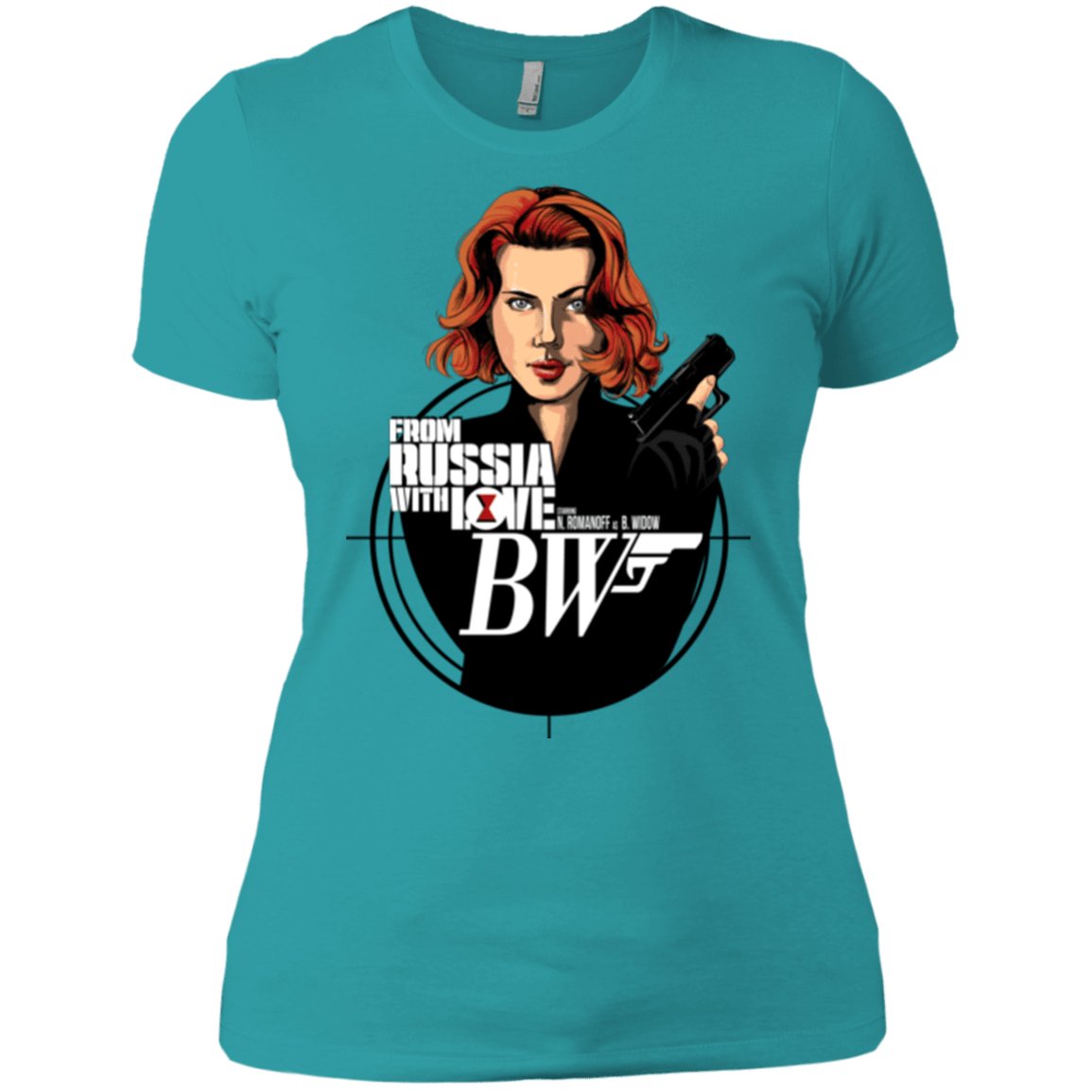 T-Shirts Tahiti Blue / X-Small From Russia with Love Women's Premium T-Shirt