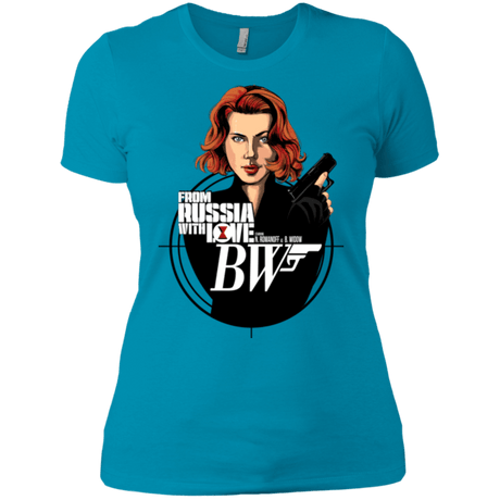 T-Shirts Turquoise / X-Small From Russia with Love Women's Premium T-Shirt