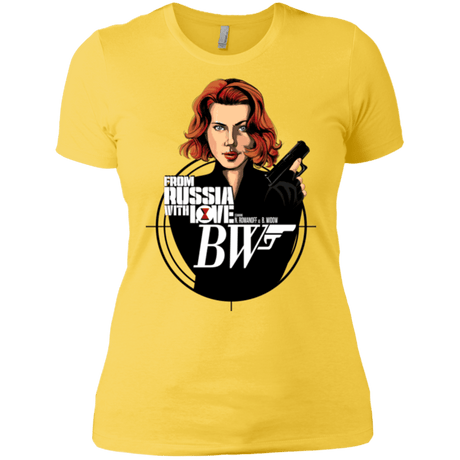 T-Shirts Vibrant Yellow / X-Small From Russia with Love Women's Premium T-Shirt