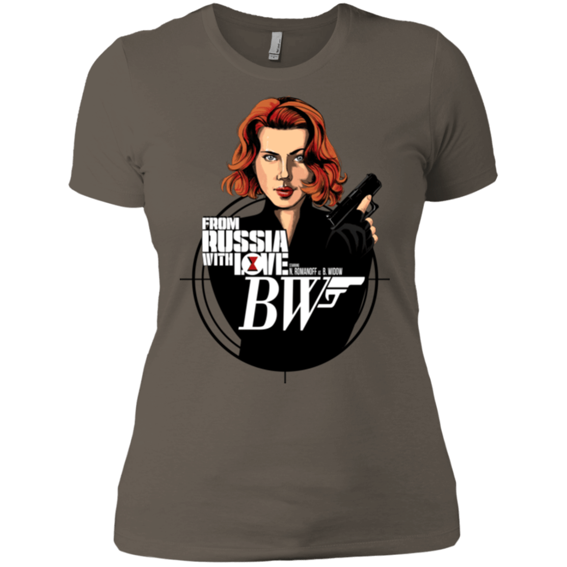 T-Shirts Warm Grey / X-Small From Russia with Love Women's Premium T-Shirt