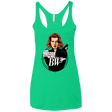 T-Shirts Envy / X-Small From Russia with Love Women's Triblend Racerback Tank
