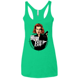 T-Shirts Envy / X-Small From Russia with Love Women's Triblend Racerback Tank