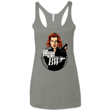 T-Shirts Venetian Grey / X-Small From Russia with Love Women's Triblend Racerback Tank