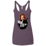 T-Shirts Vintage Purple / X-Small From Russia with Love Women's Triblend Racerback Tank