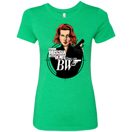 T-Shirts Envy / Small From Russia with Love Women's Triblend T-Shirt