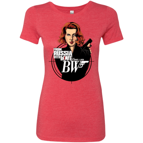 T-Shirts Vintage Red / Small From Russia with Love Women's Triblend T-Shirt