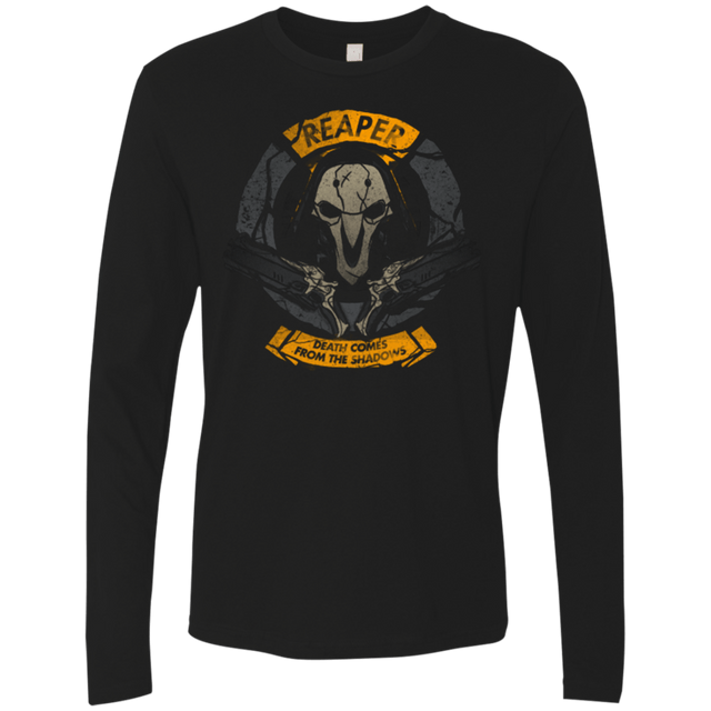 T-Shirts Black / Small From the shadows Men's Premium Long Sleeve