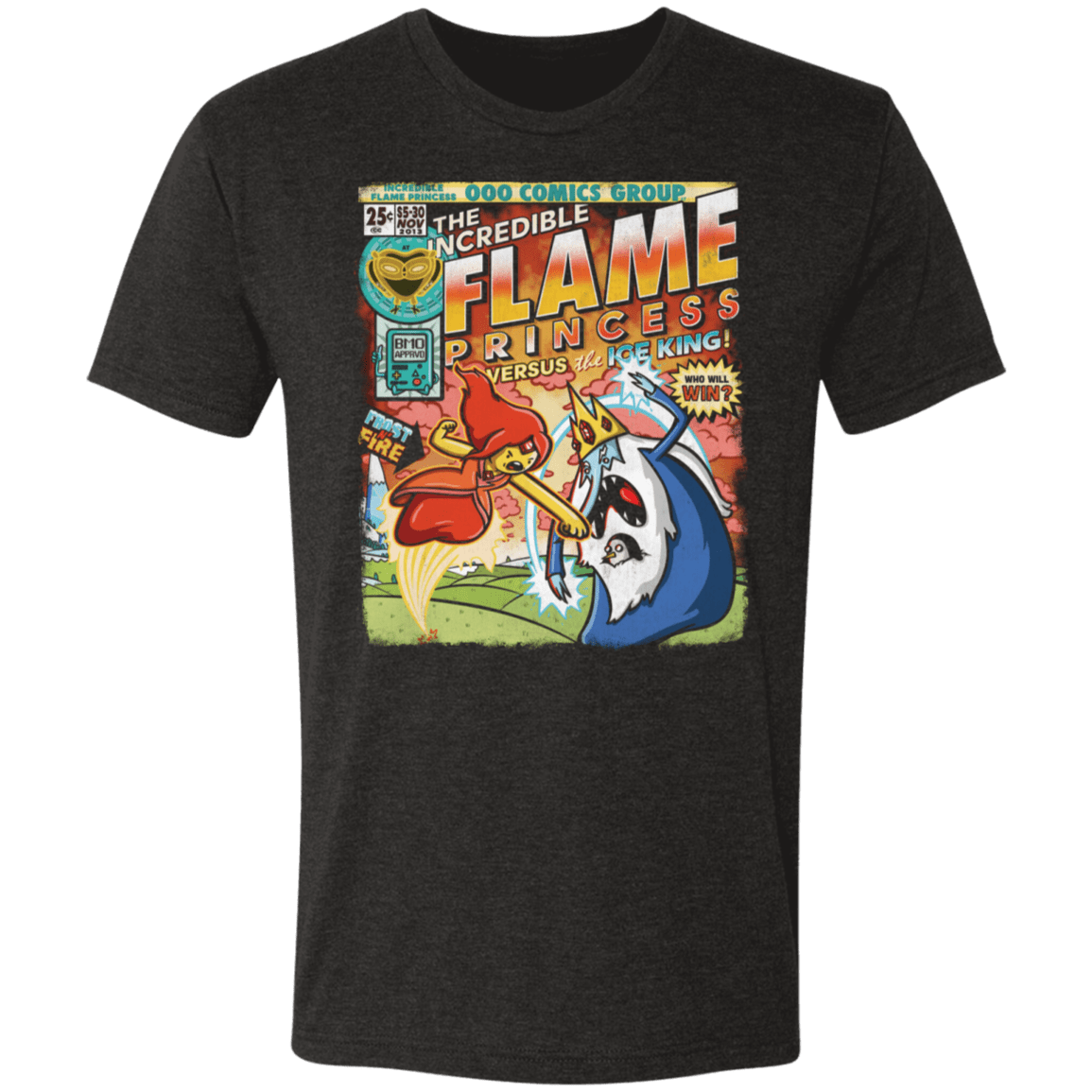 T-Shirts Vintage Black / S Frost N Fire Men's Triblend T-Shirt