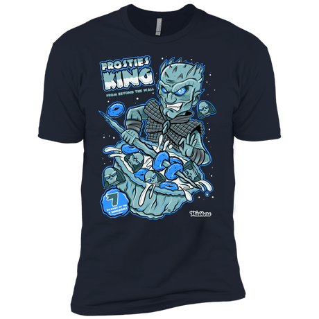 T-Shirts Midnight Navy / YXS Frostie's King Boys Premium T-Shirt
