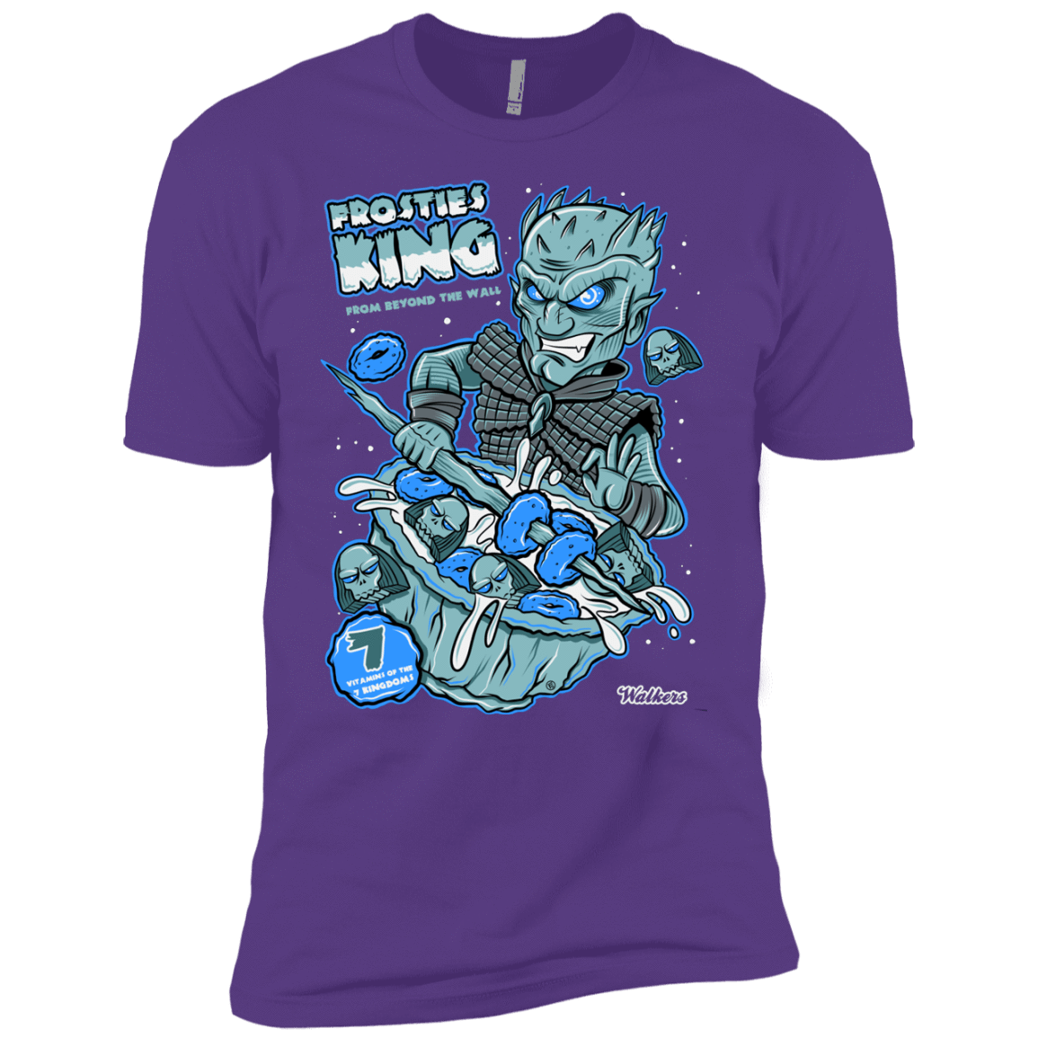 T-Shirts Purple Rush / YXS Frostie's King Boys Premium T-Shirt