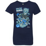 T-Shirts Midnight Navy / YXS Frostie's King Girls Premium T-Shirt