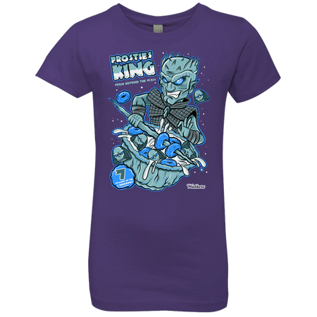 T-Shirts Purple Rush / YXS Frostie's King Girls Premium T-Shirt