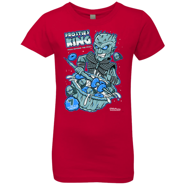 T-Shirts Red / YXS Frostie's King Girls Premium T-Shirt
