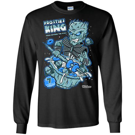 T-Shirts Black / S Frostie's King Men's Long Sleeve T-Shirt