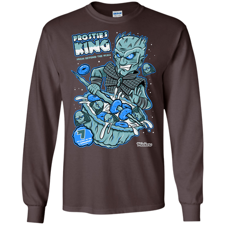 T-Shirts Dark Chocolate / S Frostie's King Men's Long Sleeve T-Shirt