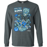 T-Shirts Dark Heather / S Frostie's King Men's Long Sleeve T-Shirt