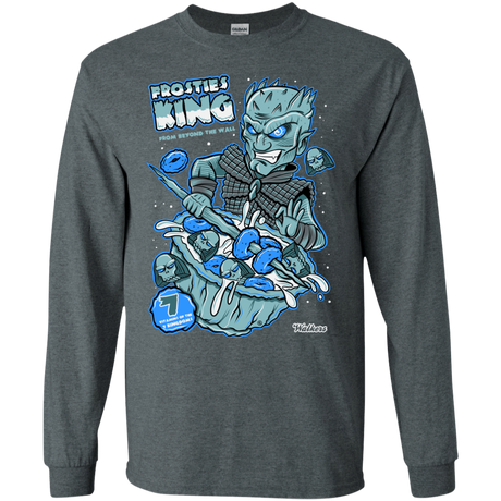 T-Shirts Dark Heather / S Frostie's King Men's Long Sleeve T-Shirt