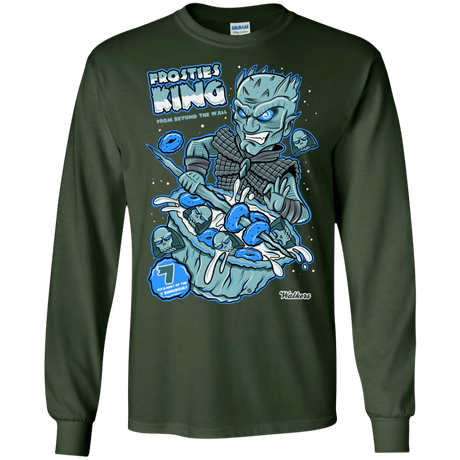 T-Shirts Forest Green / S Frostie's King Men's Long Sleeve T-Shirt