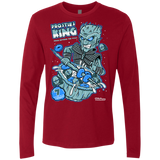 T-Shirts Cardinal / S Frostie's King Men's Premium Long Sleeve