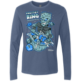 T-Shirts Indigo / S Frostie's King Men's Premium Long Sleeve