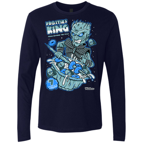 T-Shirts Midnight Navy / S Frostie's King Men's Premium Long Sleeve