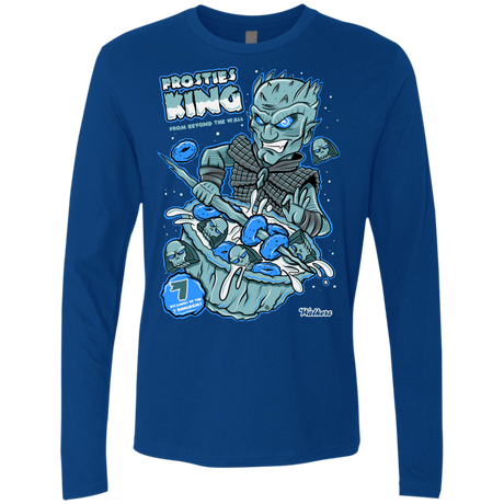 T-Shirts Royal / S Frostie's King Men's Premium Long Sleeve