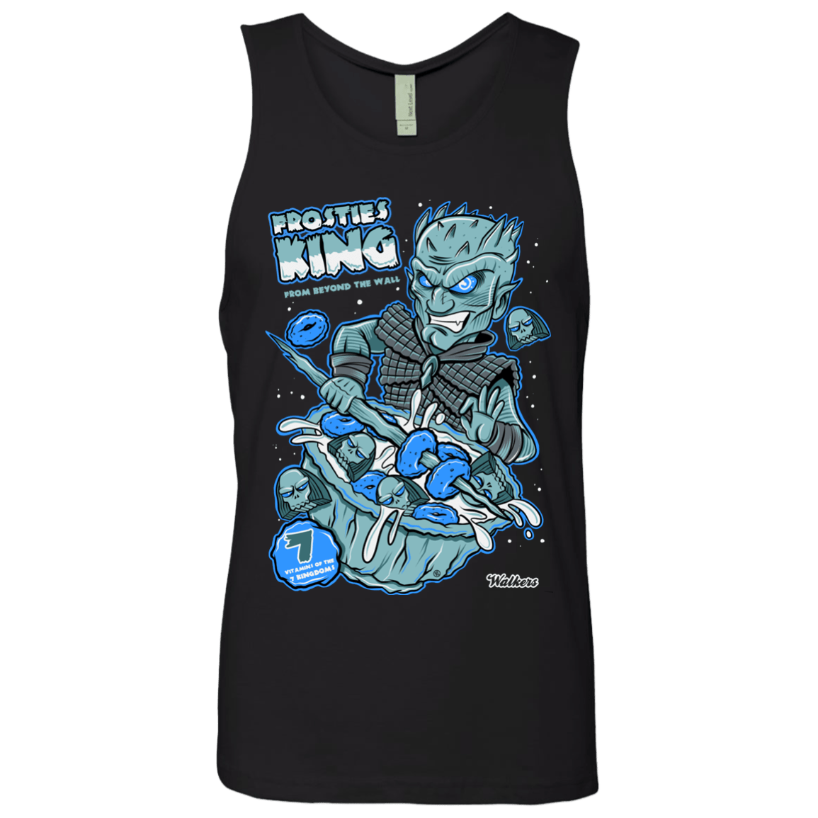 T-Shirts Black / S Frostie's King Men's Premium Tank Top