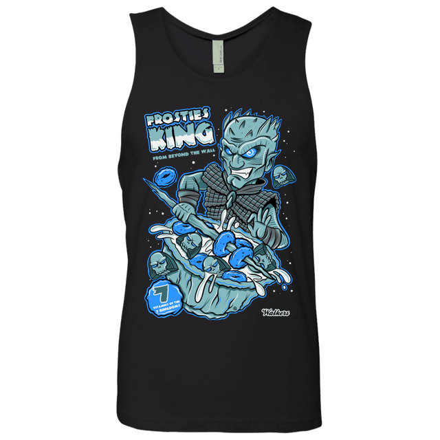 T-Shirts Black / S Frostie's King Men's Premium Tank Top