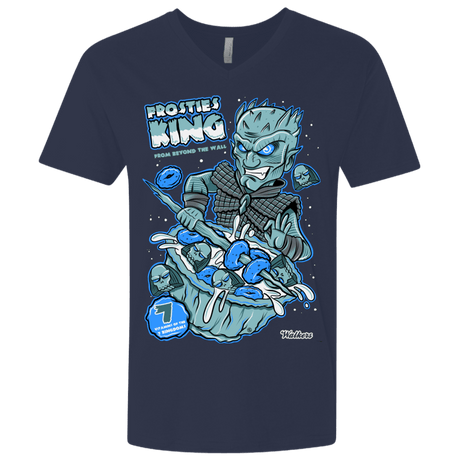 T-Shirts Midnight Navy / X-Small Frostie's King Men's Premium V-Neck