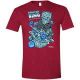 T-Shirts Cardinal Red / S Frostie's King Men's Semi-Fitted Softstyle
