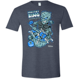 T-Shirts Heather Navy / S Frostie's King Men's Semi-Fitted Softstyle