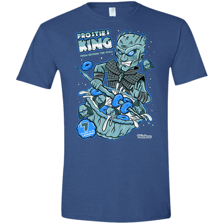 T-Shirts Heather Royal / X-Small Frostie's King Men's Semi-Fitted Softstyle